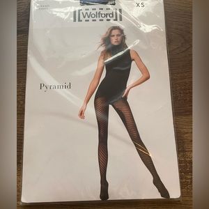 Wolford pyramid tights XS Black